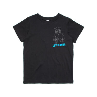 Kids/Youth Black FFC 2025 [text + image on back]  Thumbnail