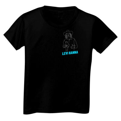 Kids Black Tshirt FFC 2025 [text + image on back] Thumbnail