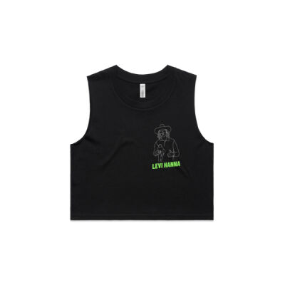 Womens Crop Black FFC 2026 [text + image on back]  Thumbnail