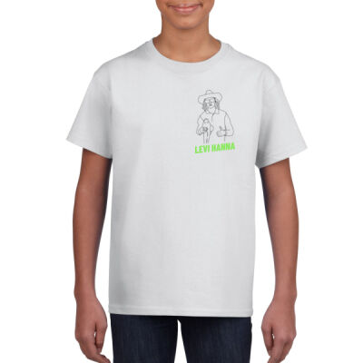 Youth White Tshirt FFC 2026 [text + image on back]  Thumbnail